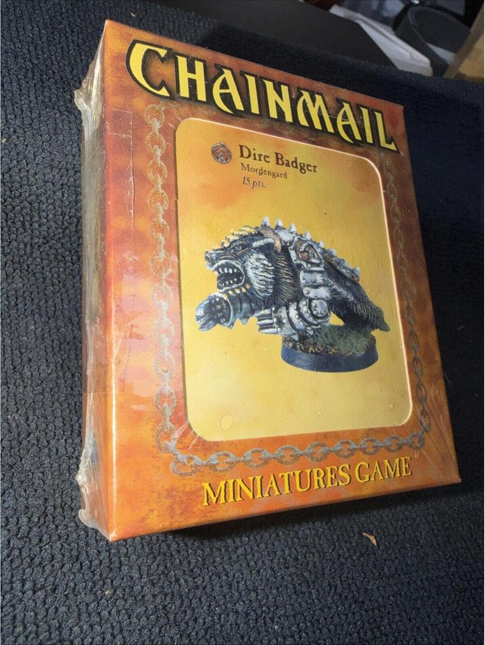Dungeons & Dragons RPG/Chainmail Miniatures Game: Mordengard Dire Badger Sealed